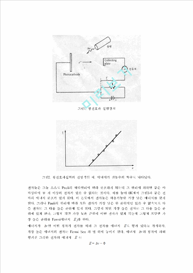 [자연과학] 현대물리학 실험 - 광전효과(Photoelectric effect).hwp